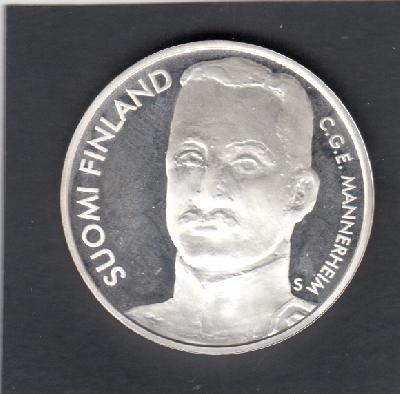 Beschrijving: 10 Euro  MARSHALL MANNERHEIM